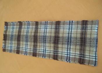 Szal,szalik męski wełniany beżowy.