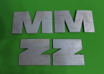 MZ ETZ 150/251 literki na zbiornik paliwa oryginalne DDR