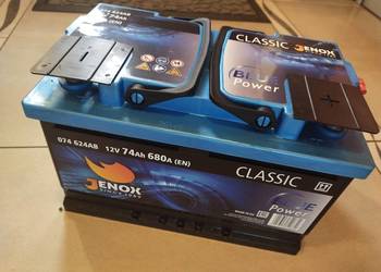 Akumulator 12 V 74 Ah 680A P+. Nowy. Gwarancja