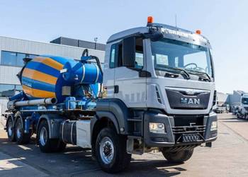 Naczepa Betoniarka 10m3 ciagnik 4x4 Man