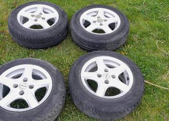 Koła 4x100 z oponami i felgami