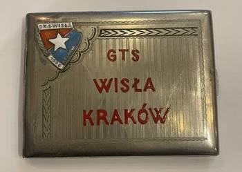 Kolekcjonerska papierośnica Wisła Kraków