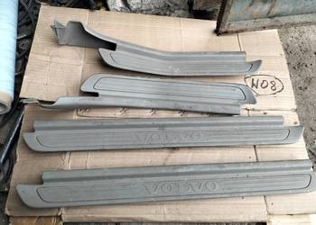 VOLVO S40 V40 LISTWA LISZTWA NAKŁADKA OSŁONA PROGU PRAWA LEWA PRZÓD TYŁ