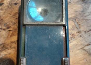 Stara latarka kolejowa zabytek PRL retro vintage