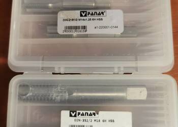 Gwintowniki FANAR M14, M18 HSS