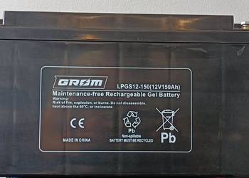 788x645x112  Akumulator żelowy GROM 12V 150Ah LPG12-150
