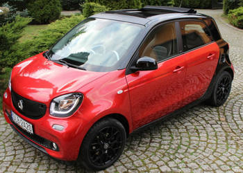 Smart Forfour 1.0 Panorama dach Prime Bogata Wersja Wyposażenia II (2014-)