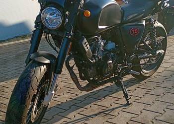 SWM outlaw 125, cafe racer scrambler