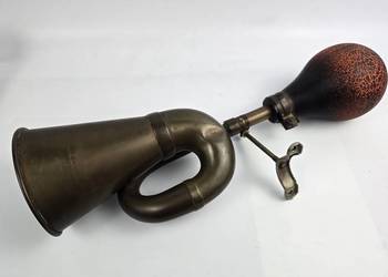 Klakson do zabytkowych aut sygnowany Francja pierwsza połowa XXw