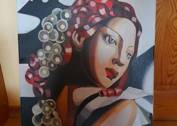 Sprzedam obraz Tamara Łempicka - Kobieta z winogronami