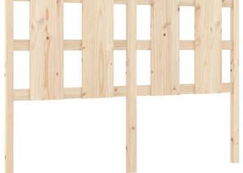 Wezgłowie łóżka 1455x4x100 cm lite drewno sosnowe WM-817990