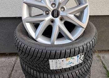 A985# KOŁA ALUFELGI Nowe 5x112 Zima 205/60/R16" Audi