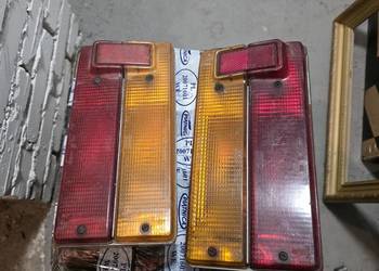 Lampy tylnie, niklowane Fiat 125p