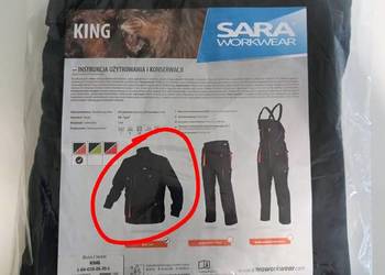 Komplet odzieży roboczej SARA WORKWEAR L nowy