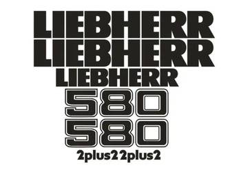 Naklejki oklejenie LIEBHERR 580 Zamiennik