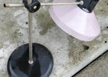 Lampa nożycowa na biurko lampka PRL Radom
