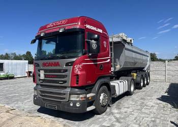 Scania R440 2012 + naczepa wywrotka