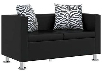 vidaXL Sofa 2-osobowa ze skóry syntetycznej(SKU:242209)