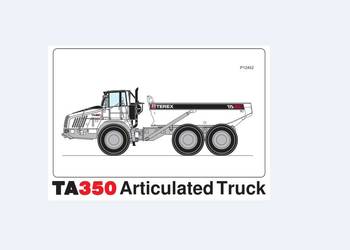 TEREX TA300, TA350 wozidło katalog części PL