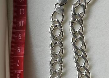 Bransoletka srebrna srebro bransoleta męska ciekawy wzór unikat