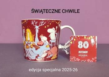 Muminki KUBEK Moomin Arabia Finland - specjalny na 80-lecie seria Festive