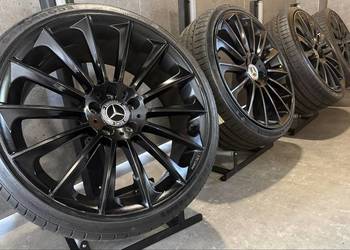 20 cali Mercedes W205 C klasa felgi alusy koła komplet z oponami 2 szerokos