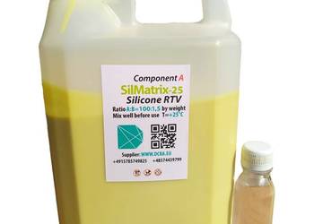 Silikon do form RTV formierski płynna guma do form 5 kg