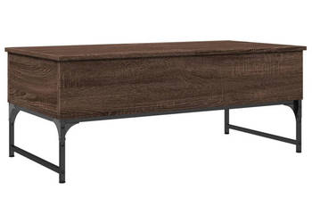 Stolik kawowy brązowy dąb 100x50x40 cm WM-845380