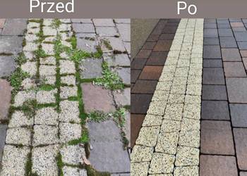 Mycie kostki brukowej