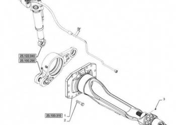 New Holland T6070 Ramię 47769042