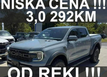 Ford Ranger Raptor Command Grey 3,0 V6 292KM Benzyna Super Niska Cena! 202…