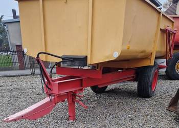 Przyczepa z kiprem   6t skorupowa 1oś