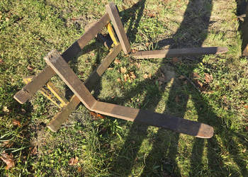 Widły regulowane do ciągnika, ładowarki, tura 100 cm