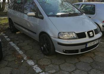 Seat Alhambra 1.9 TDI 130km 2003r, 7 osobowy, hak