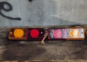LAMPA LAMPY TYLNE DIODOWE LED DO CIĄGNIKA
