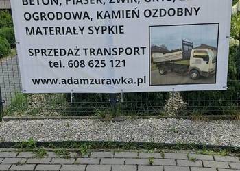 Beton żwir piasek ziemia kamień ozdobny garanit