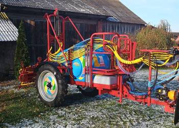 Opryskiwacz Biardzki ciągany przyczepiany 1200L 15m Rozwadniacz Boczny LED