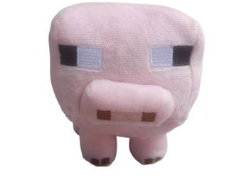 Zabawka maskotka pluszak pluszowa świnka świnia Minecraft 16 cm Nowy