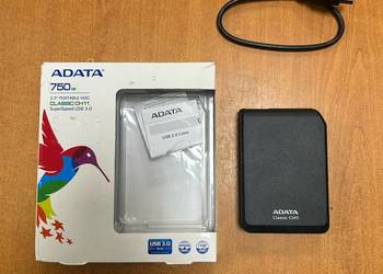 Dysk przenośny HDD Adata Classic CH11 750 GB