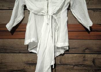 Biała oryginalna bluzka projektanta Lauren Vidal