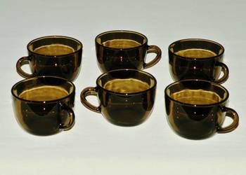 Filiżanki mocca Vereco France , 6 sztuk , Ø 7,7 x 5,5 cm