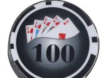 Młynek Ręczny do Tytoniu CBD Suszu w kształcie żetonu do Pokera Czarny