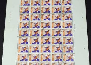 Wacław Sierpiński 1982 – 50 znaczków pełny arkusz Fi 2689 PRL