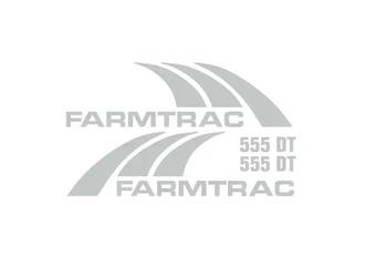 Naklejki oklejenie naklejka - FARMTRAC 555 DT Zamiennik