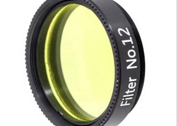 Filtr astronomiczny żółty