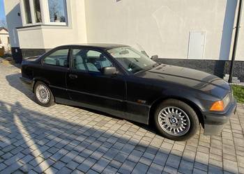 BMW E36 320i coupe 2.0 R6 150KM 1991 zabytkowe tablice oryginał do jazdy