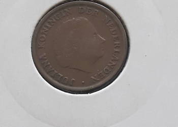 1 Cent Holandia 1951 r.- Juliana - nr.2 -około mennicze