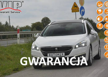 Peugeot 508 1.6 Turbo nawigacja full led automat panorama gwarancja przebi…