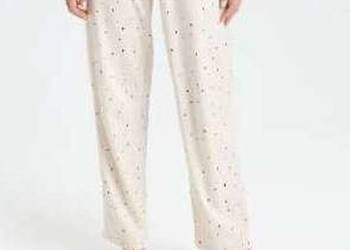 spodnie od piżamy sinsay xs 34 100% bawełna gwiazdy gwiazdki star stars