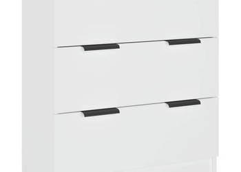 Szafka biała 60x30x70 cm materiał drewnopochodny WM-811070